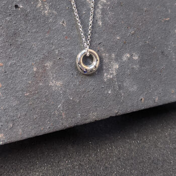 Silver And Sapphire Necklace : Hubble Collection, 8 of 10