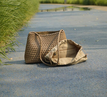 Handmade Weaving Style Shoulder Bag, 9 of 12