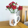 Cats In Love Flower Jug, thumbnail 2 of 6