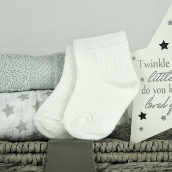 Twinkle Twinkle Little Star New Baby Gift Set Hamper, 3 of 8
