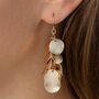 Dangle Multi Disc Drop Earrings, thumbnail 1 of 3