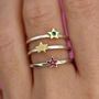 Star Birthstone Ring, thumbnail 6 of 12