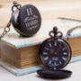 Personalised Monogram Pocket Watch Contemporary Design, thumbnail 3 of 5