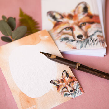 Inky Wildlife Luxury Postcard Set, 6 of 12