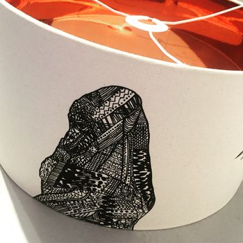 Gorilla Drum Lampshade Mix And Match, 6 of 11