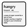 'Hangry' Dictionary Sign, thumbnail 1 of 2