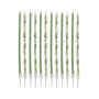 Botanical Party Tall Skinny Candles X 12, thumbnail 2 of 4