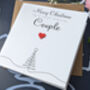 Personalised Handmade Christmas Card For Special Couple, thumbnail 3 of 4