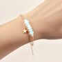 Opalite Star Charm Bracelet Taylor Swift Inspired, thumbnail 1 of 8