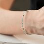 Natural Aquamarine Bracelet, thumbnail 2 of 7
