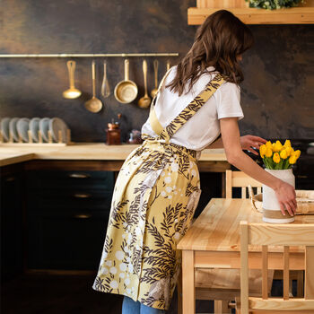 Retro Artist Apron | Crossback Pinafore For Makers, 9 of 12