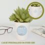 Class Of 2025 Teacher Or Graduate Plant Pot, thumbnail 1 of 4