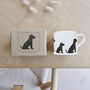 Black Cocker Spaniel Mug, thumbnail 3 of 12