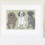 Personalised Hand Drawn Pet Dog Portrait, thumbnail 7 of 10