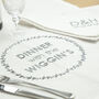 Personalised Family Table Cloth And Napkin Linen Set, thumbnail 1 of 6