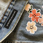 Vintage Jacket With Japanese Cherry Blossom Embroidery, thumbnail 3 of 11
