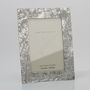Blossom Cast Pewter Photo Frame, thumbnail 4 of 8