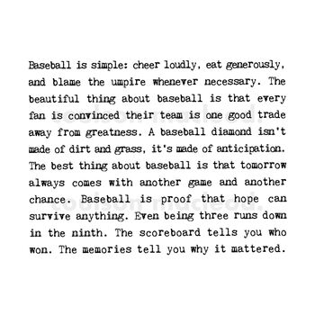 Baseball Greeting Card For American Sports Fans, 2 of 6