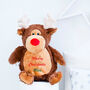 Personalised Eric The Brown Reindeer Soft Toy, thumbnail 1 of 4