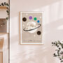 Personalised Family Planets Watercolour Print, thumbnail 4 of 6