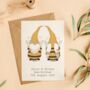Gonk Couple 'Bee-trothed' Engagement Card, thumbnail 1 of 2