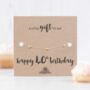 18th Birthday Silver Plated Star Bracelet And Gift Wrap, thumbnail 9 of 9