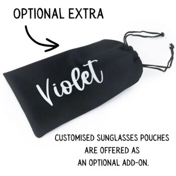 Personalised Girls Floral Sunglasses, 7 of 9