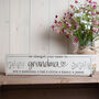 Personalised Changed Your Name To Mummy Grandma Sign, thumbnail 1 of 3