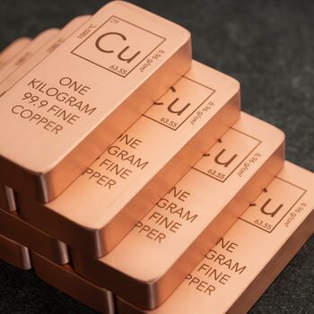 1kg Solid Copper Bullion Bar, 99.% Pure Fine Copper, 5 of 5