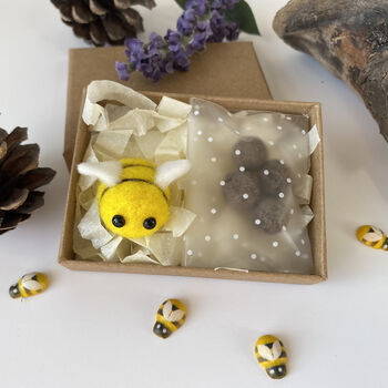 Personalised Mother's Day Bumblebee And Seeds In A Gift Box, 2 of 5