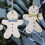 Gingerbread Man Christmas Tree Decoration, thumbnail 5 of 6