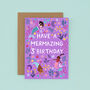 Any Age Mermaid Birthday Card, Girls Birthday Card, thumbnail 4 of 9