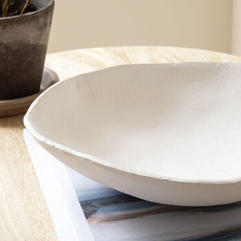 White Ripple Edge Decorative Bowl, 4 of 4