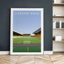 Norwich City Carrow Road From The River End Poster, thumbnail 1 of 8