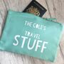 Personalised Travel Stuff Travel Documents Pouch, thumbnail 1 of 7