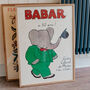 Babar Artwork Print 50cm X 70cm, thumbnail 1 of 4