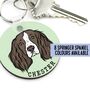 Springer Spaniel Keyring, thumbnail 1 of 6