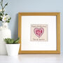 Personalised Valentines Or 40th Ruby Anniversary Gift, thumbnail 3 of 12