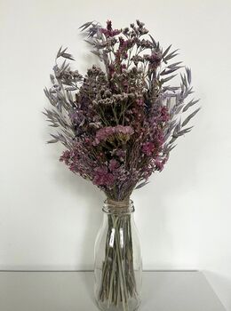 Purple Wildflower Posy With Jar, 3 of 6