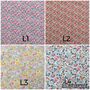 Floral Liberty Pattern Accessible Clear Face Mask, thumbnail 6 of 8