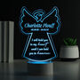 Personalised Angel Memorial Light Sign, thumbnail 8 of 9