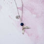 Personalised Mermaid Tail Charm Necklace, thumbnail 4 of 5