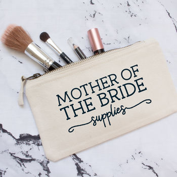 Personalised Wedding Party Make Up Bag, 9 of 10
