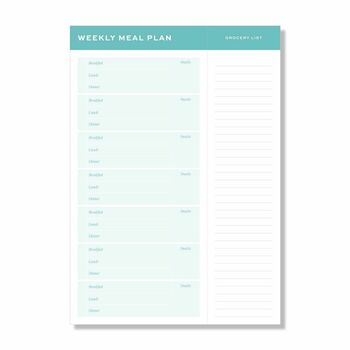 Meal Planning Notepad, 2 of 4