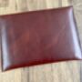 Personalised Brown Leather A5 Travel Documents Wallet, thumbnail 7 of 11