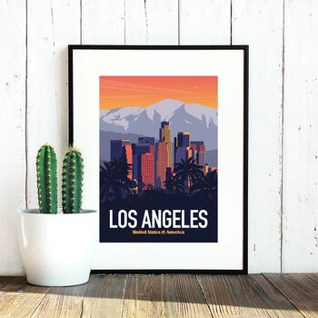 Los Angeles Art Print, 3 of 4