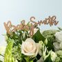 Personalised New Baby / Baby Shower Flower Prop, thumbnail 1 of 2