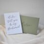 Personalised Handwritten Bridesmaid Proposal Thank You Card, thumbnail 5 of 8