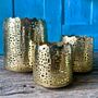 Tangier Candle Holders Set Of Three Ltkot010, thumbnail 1 of 3