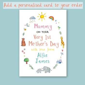 'Happy First Mummy's Day' Mother's Day Babygrow, 3 of 4